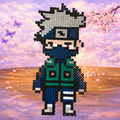 Kakashi Fuse Bead Collectable