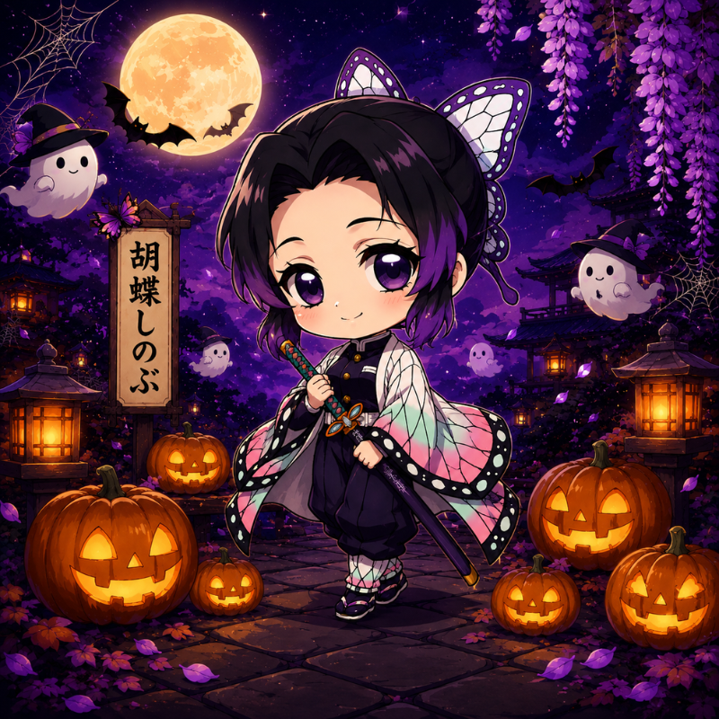 Halloween Shinobu (chibi style) Tumbler