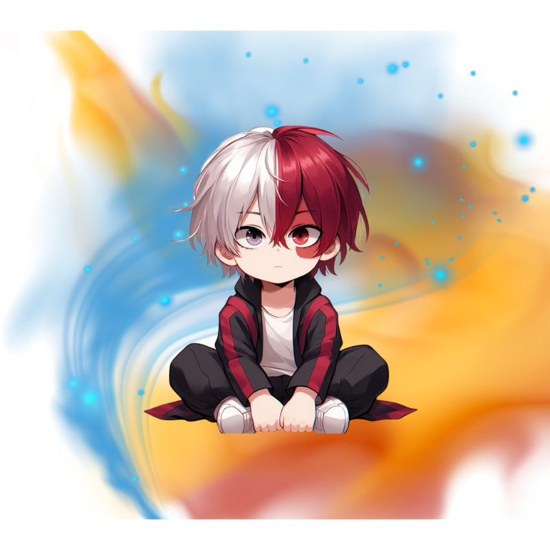 Todoroki (chibi style) Tumbler
