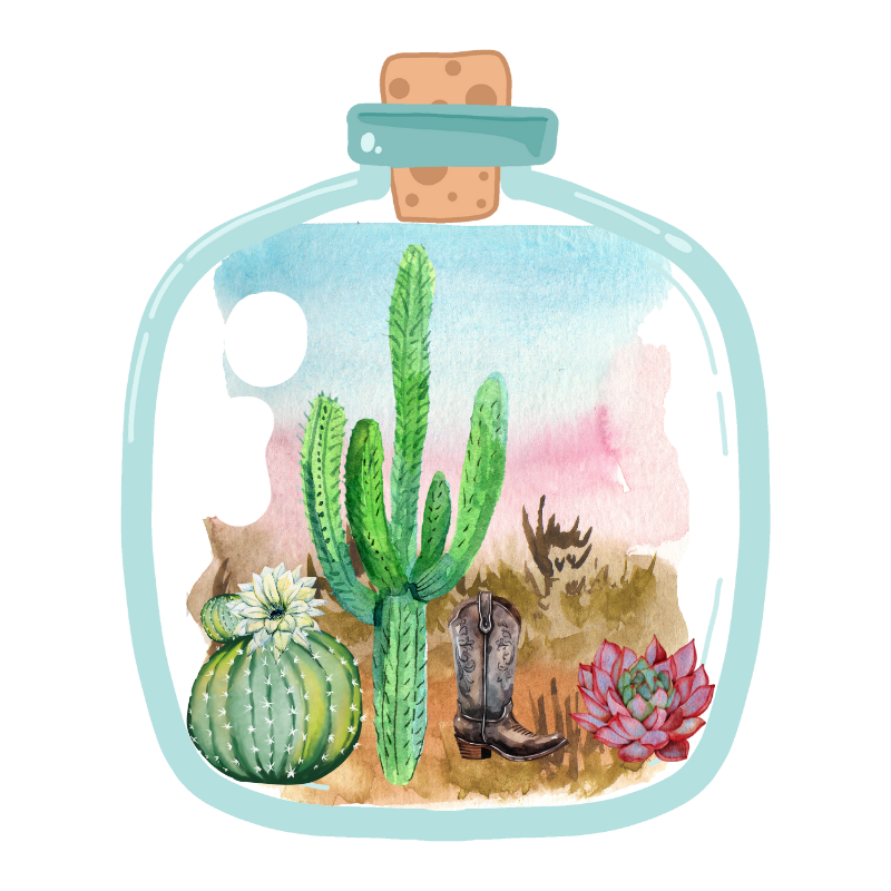 Coffee Mug - Desert in a Jar