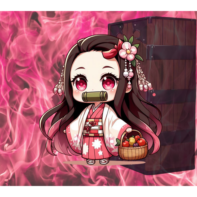 Chibi Style Nezuko Tumbler