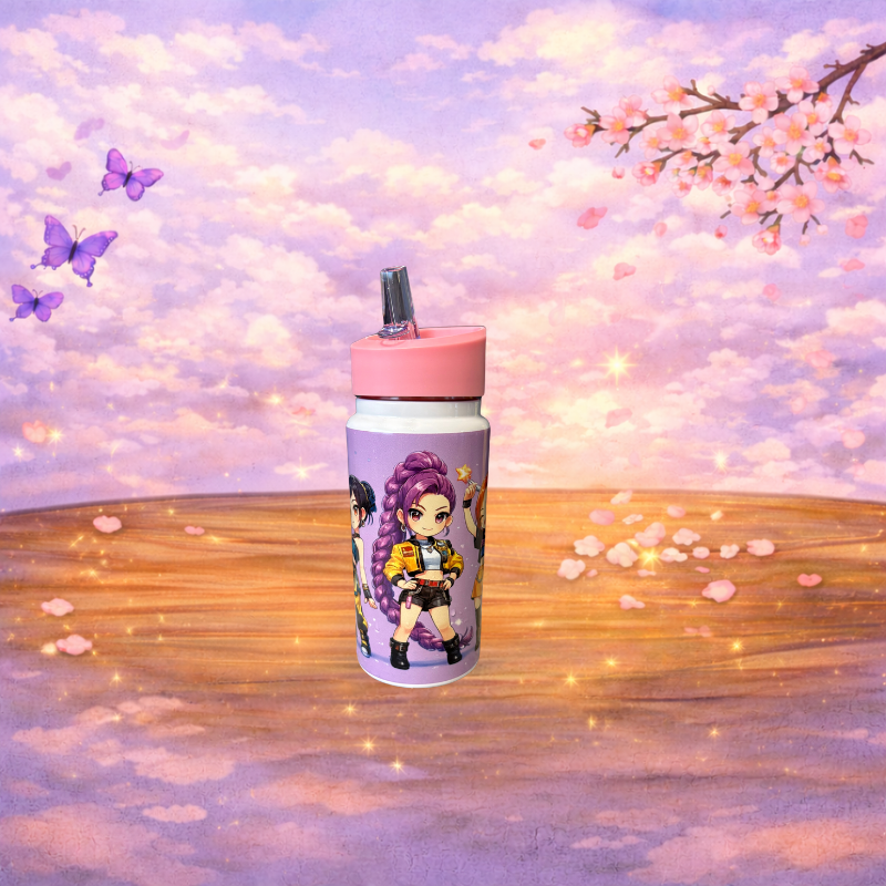 kpop Demon Hunters (chibi style) Tumbler