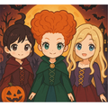 Sanderson Sisters (chibi style) Tumbler